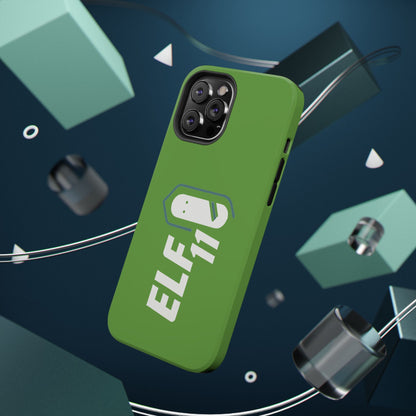 ELF11 Green Impact-Resistant Phone Case — Rugged Shockproof Protective Cover