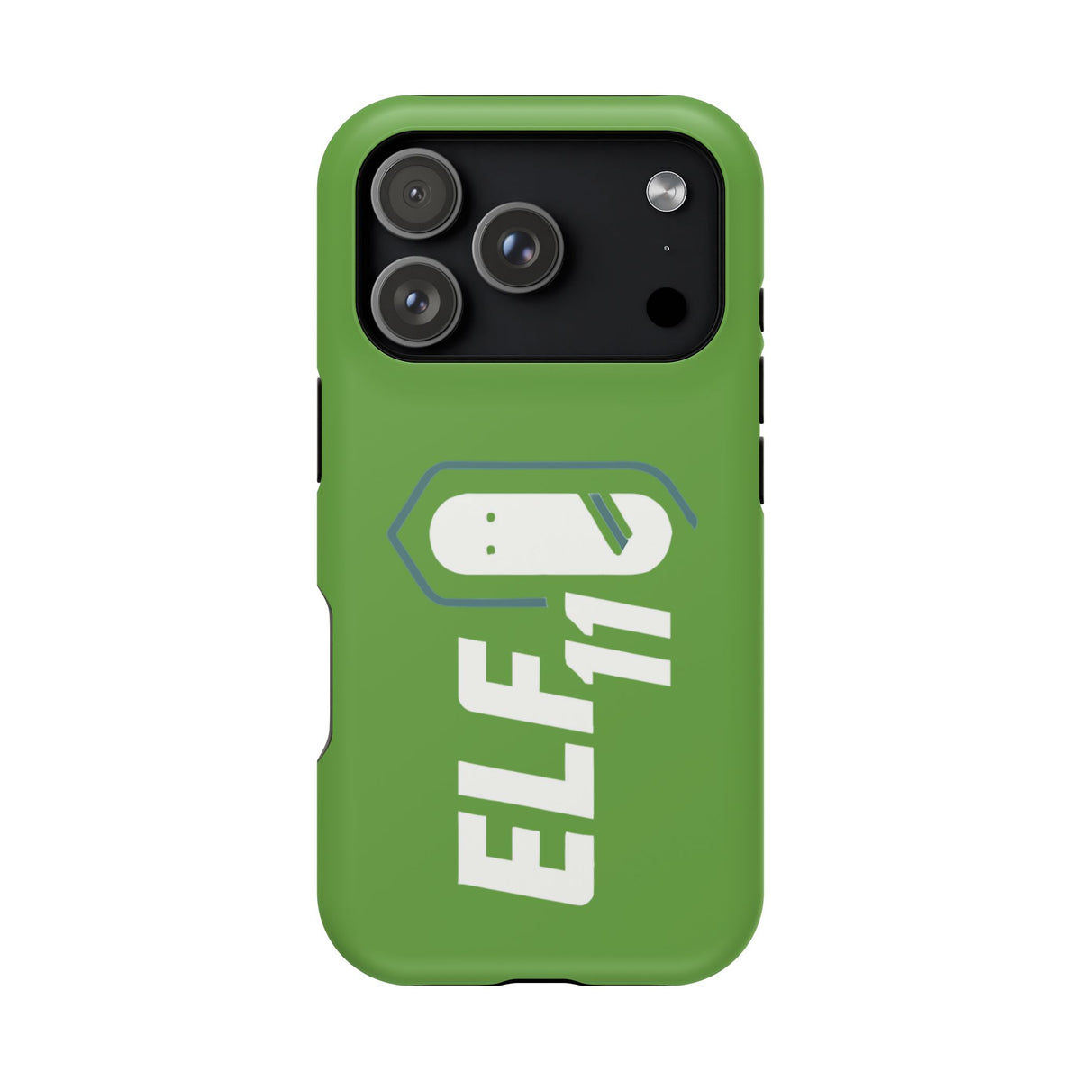 ELF11 Green Impact-Resistant Phone Case — Rugged Shockproof Protective Cover