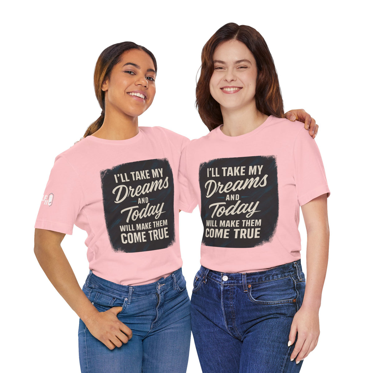 motivation t shirt modern dreams come true