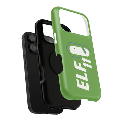 ELF11 Green Impact-Resistant Phone Case — Rugged Shockproof Protective Cover