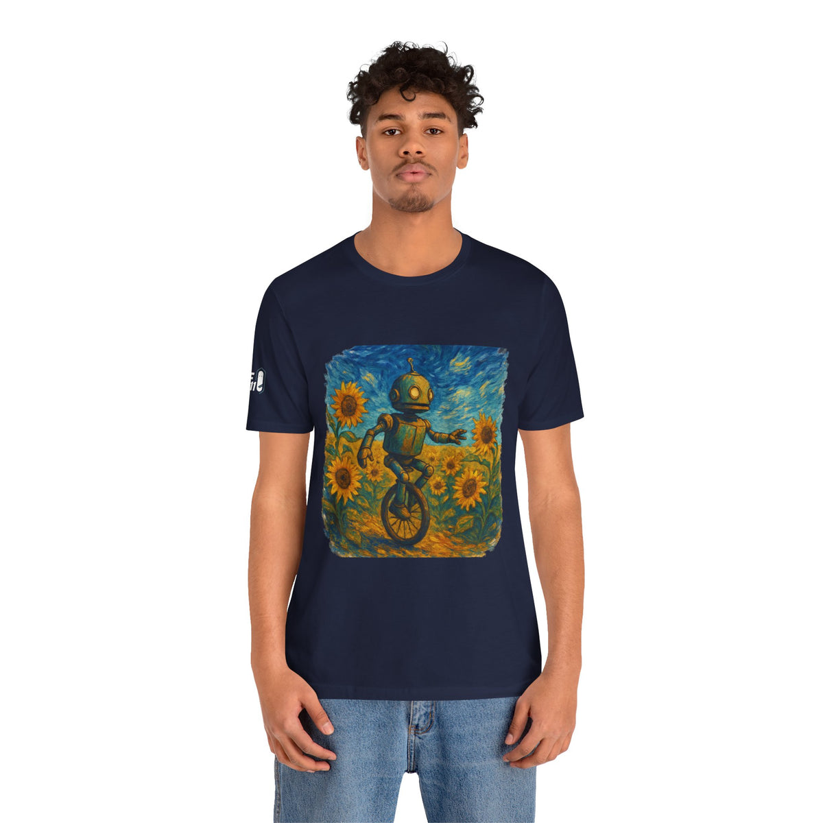 Robot Unicycle Tee