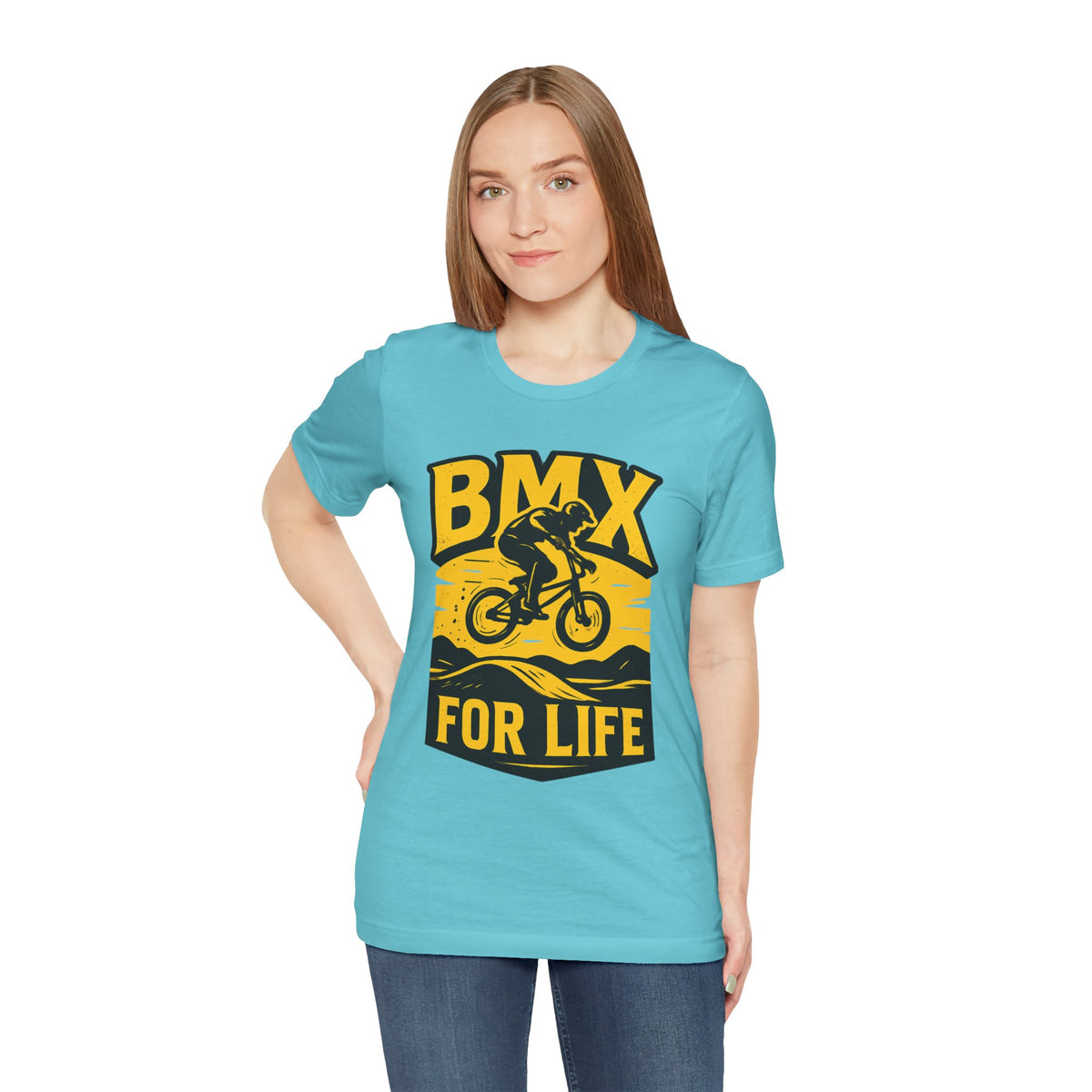 BMX FOR LIFE SHORT SLEVE SHIRT