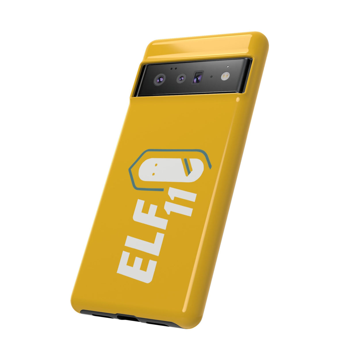 Yellow 'ELF11' Phone Case — Protective Slim Shockproof Cover