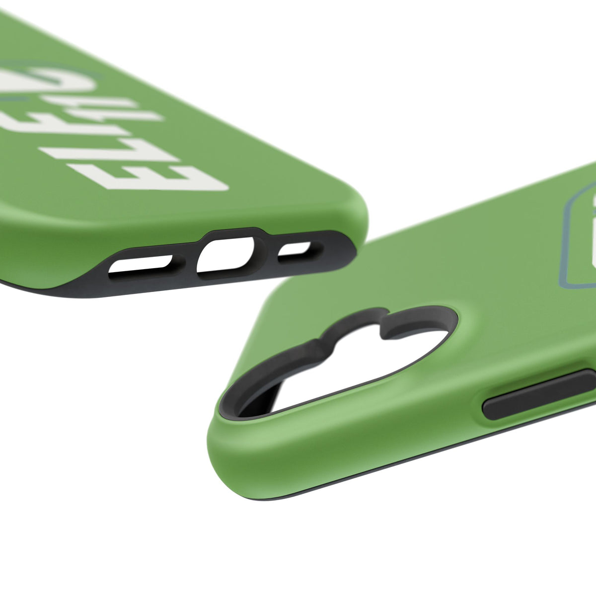 ELF11 Green Impact-Resistant Phone Case — Rugged Shockproof Protective Cover