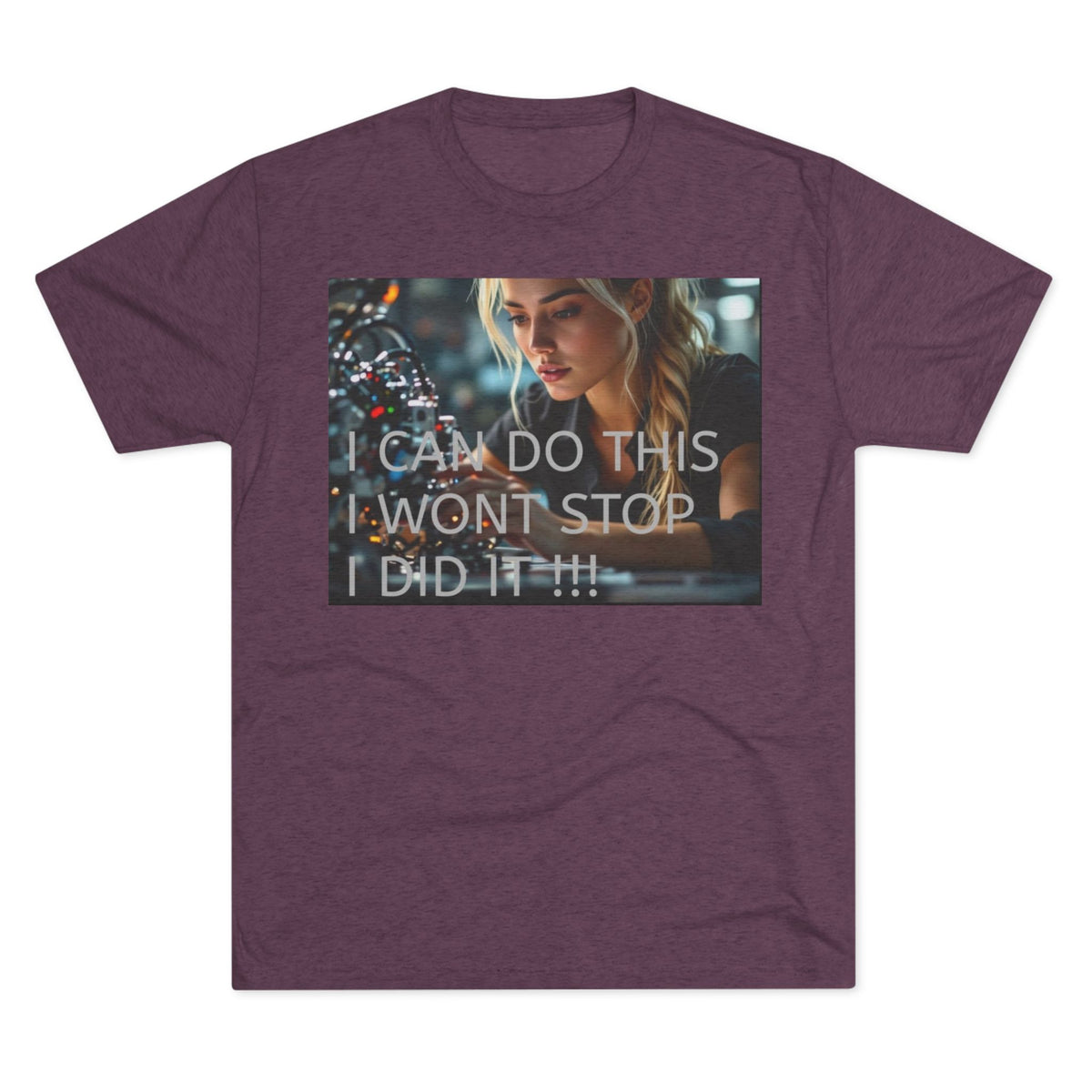 Motivational Unisex Tee - "I Can Do This!" - Inspirational Crew Neck Shirt, Fitness Gift, Everyday Wear, Confidence Booster, Casual Outfit