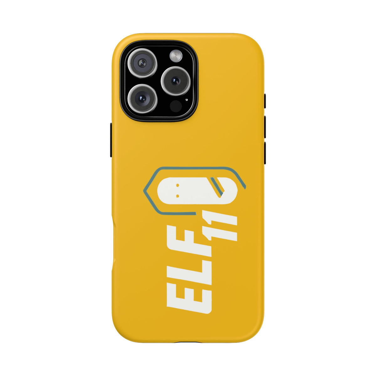 Yellow 'ELF11' Phone Case — Protective Slim Shockproof Cover