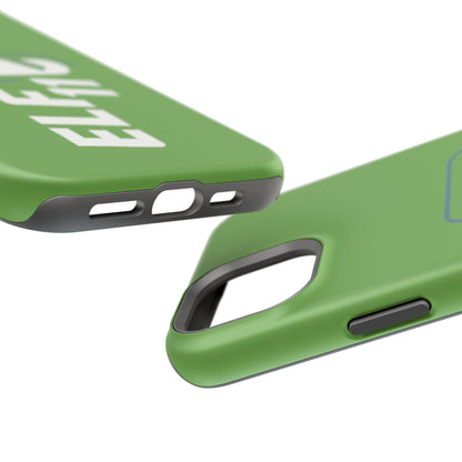 ELF11 Green Impact-Resistant Phone Case — Rugged Shockproof Protective Cover
