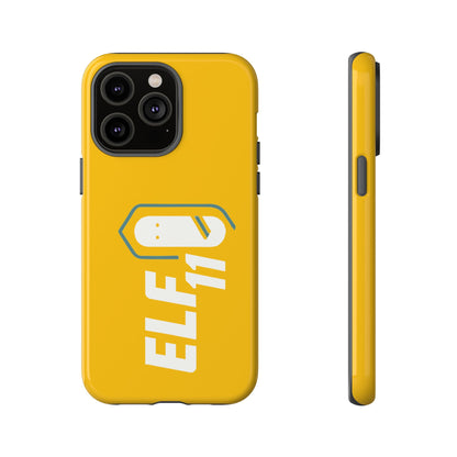 Yellow 'ELF11' Phone Case — Protective Slim Shockproof Cover