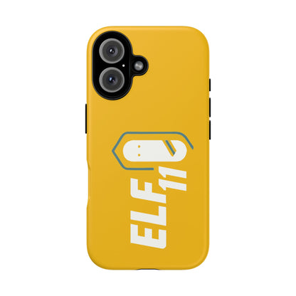 Yellow 'ELF11' Phone Case — Protective Slim Shockproof Cover