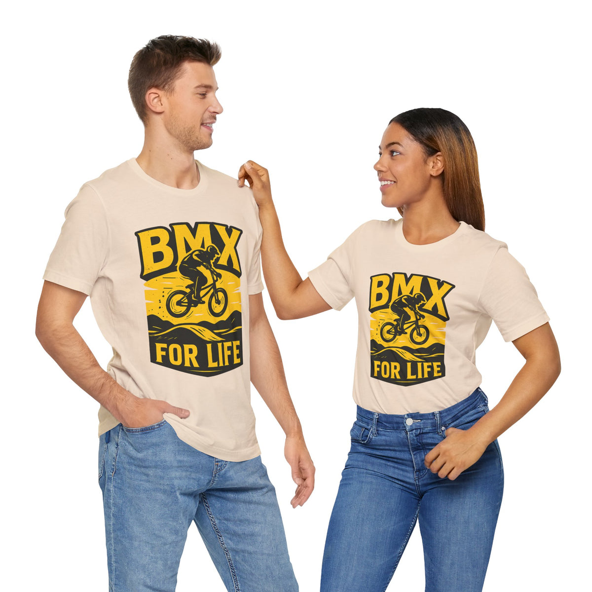 BMX FOR LIFE SHORT SLEVE SHIRT