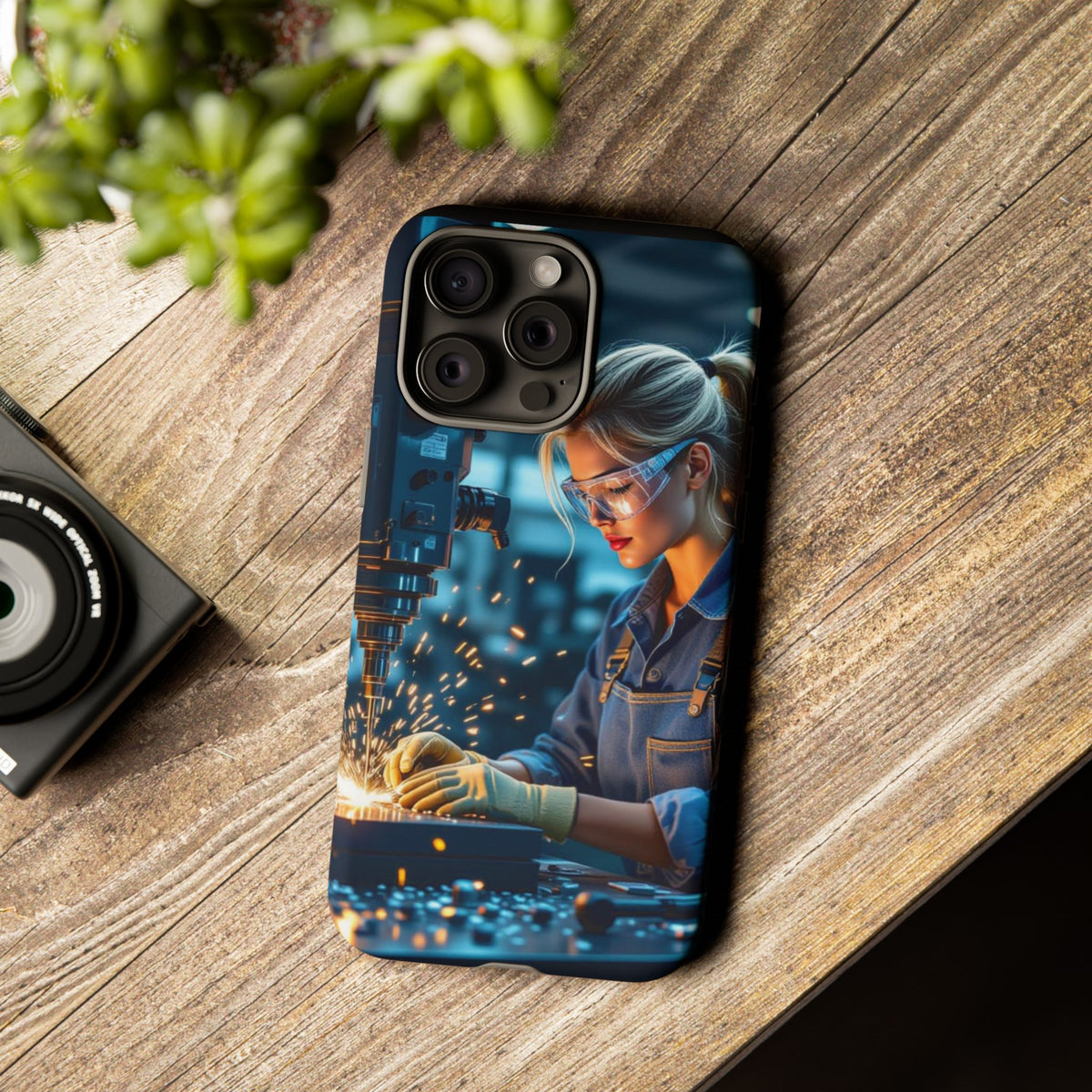 stay strong work environment cell phone case
