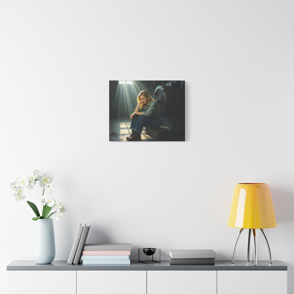 take a break motivation canvas picture