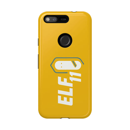 Yellow 'ELF11' Phone Case — Protective Slim Shockproof Cover