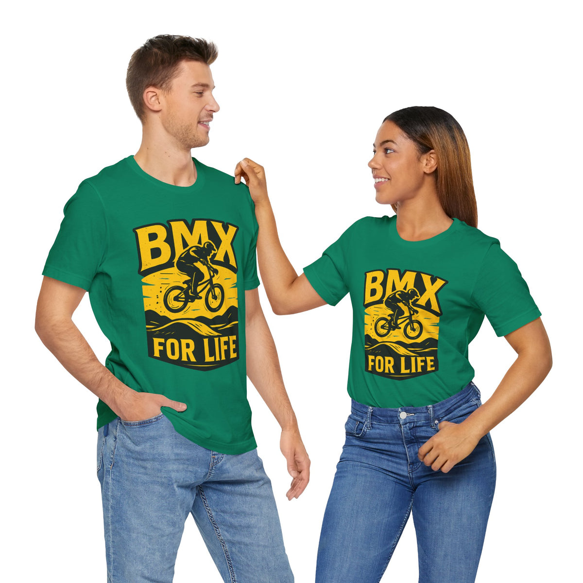 BMX FOR LIFE SHORT SLEVE SHIRT