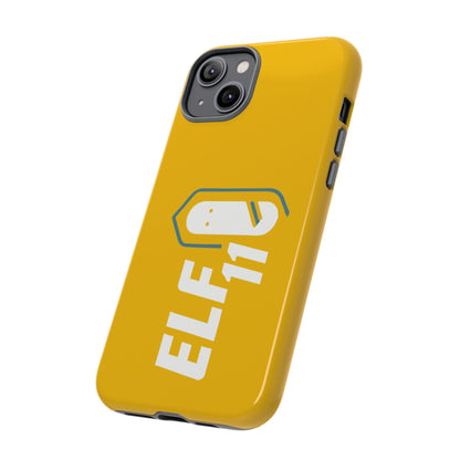 Yellow 'ELF11' Phone Case — Protective Slim Shockproof Cover