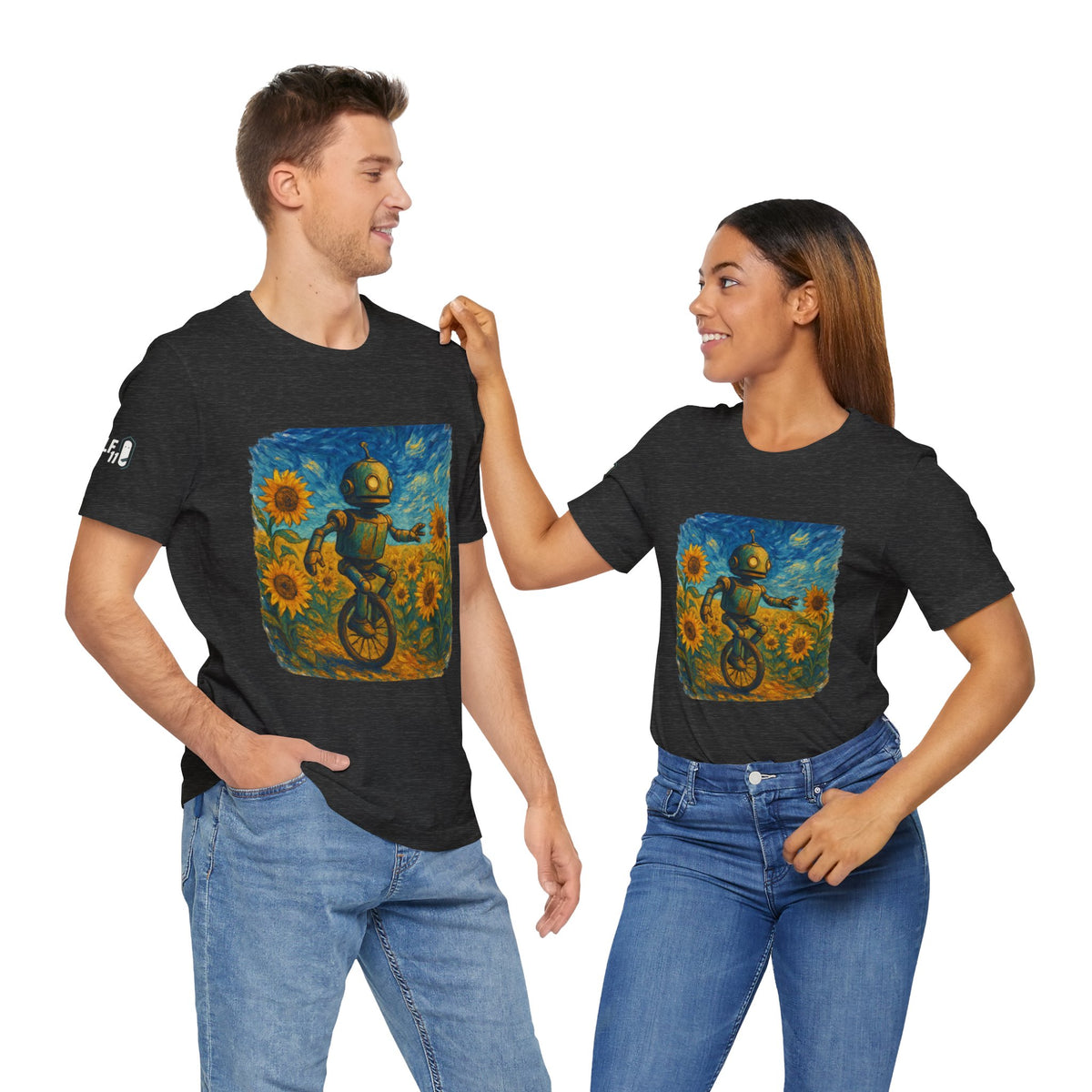 Robot Unicycle Tee