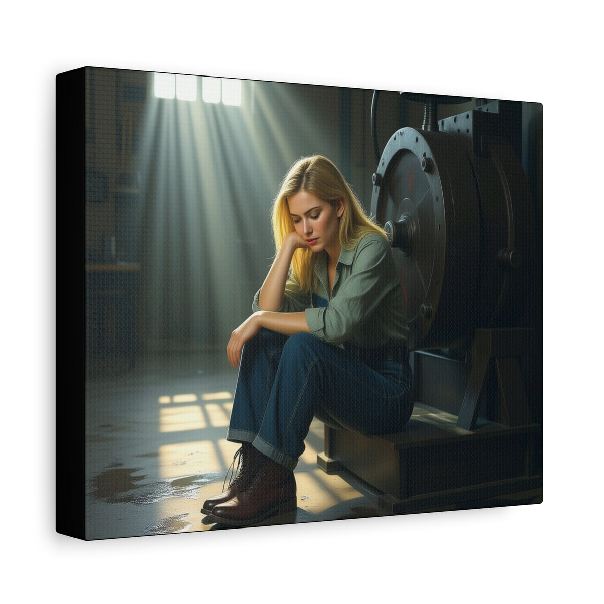 take a break motivation canvas picture