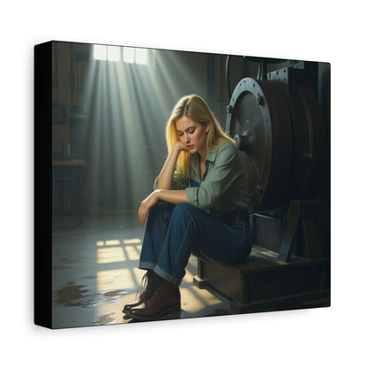 take a break motivation canvas picture