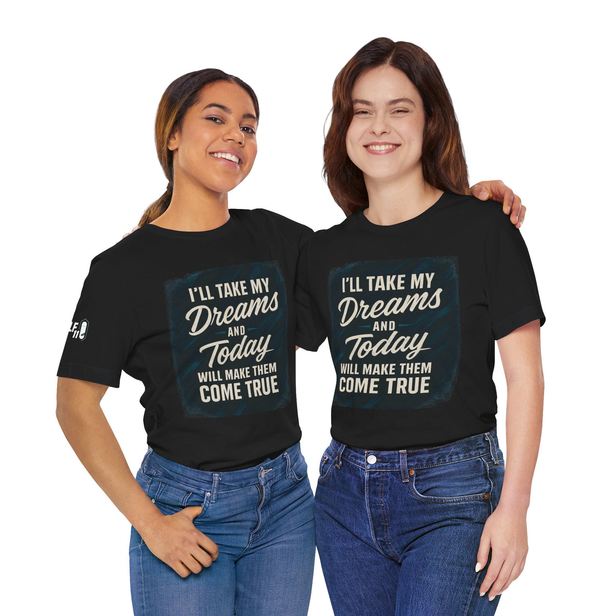 motivation t shirt modern dreams come true