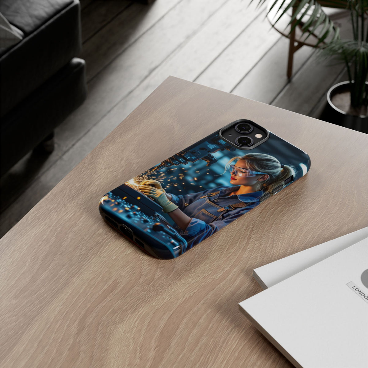 stay strong work environment cell phone case