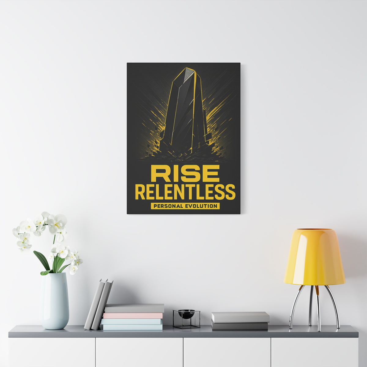 Motivational Canvas Print, Wall Art, Home Decor, Inspirational Gift, Office Decor