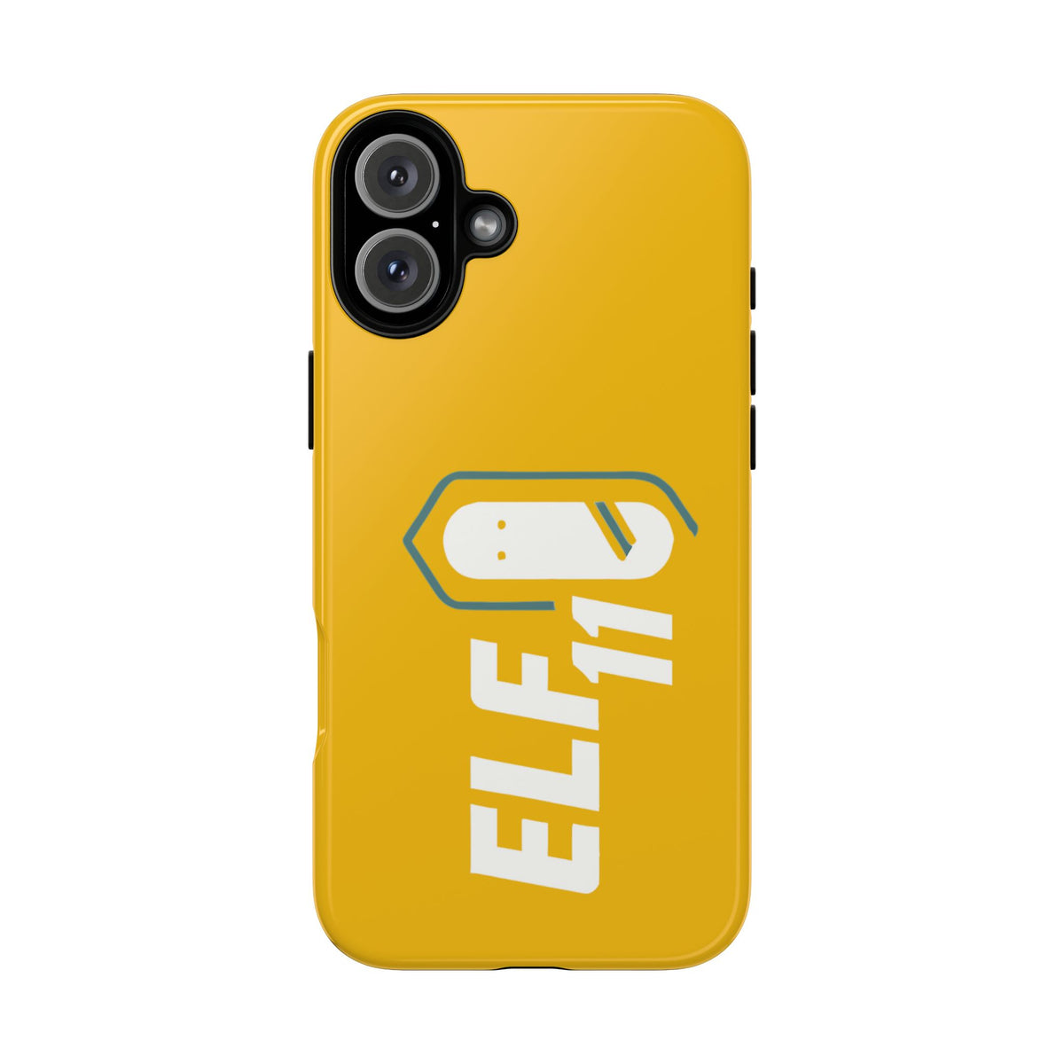 Yellow 'ELF11' Phone Case — Protective Slim Shockproof Cover
