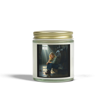 MOTIVATIONAL WOMEN ART . MINDSET IS EVERYTHING candle
