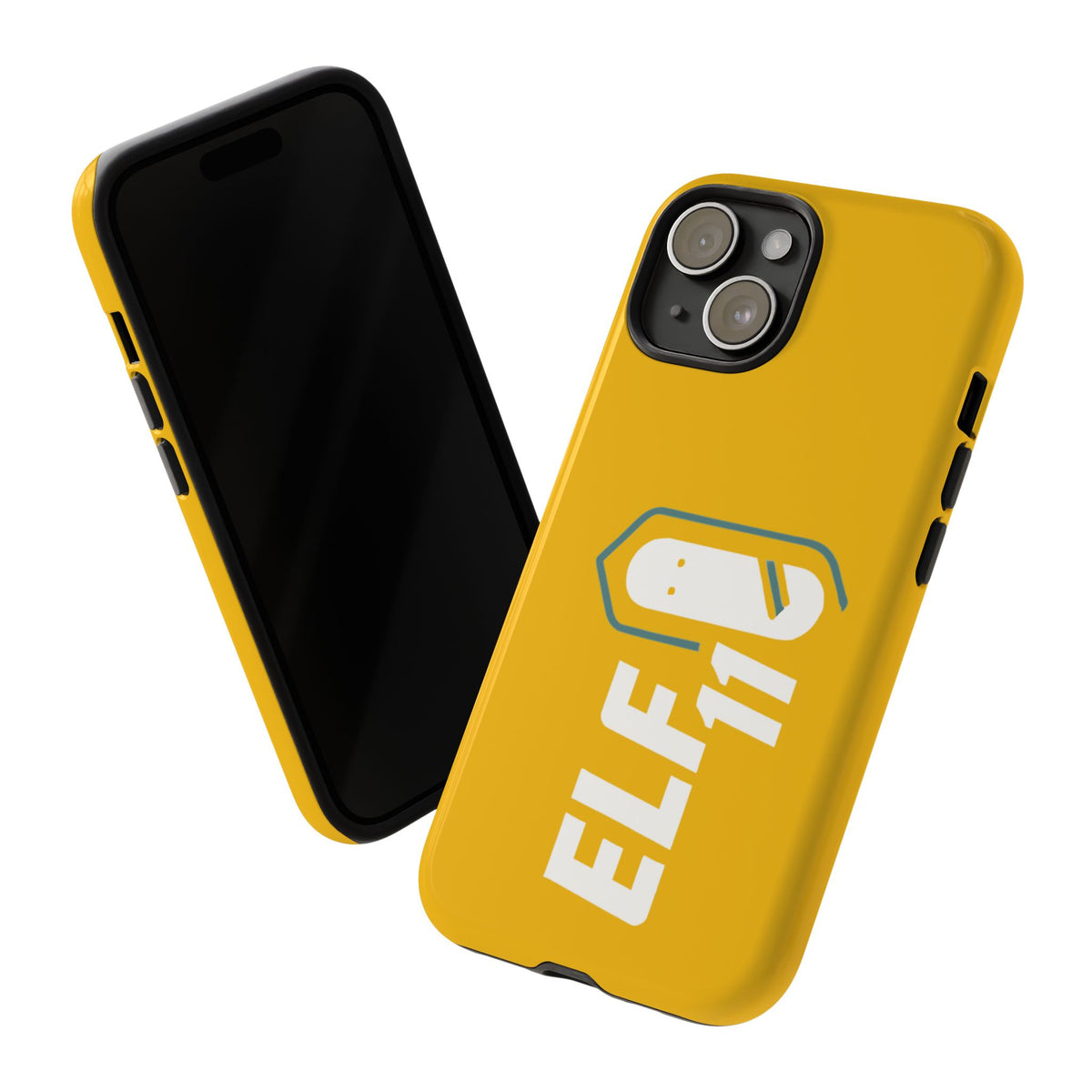 Yellow 'ELF11' Phone Case — Protective Slim Shockproof Cover