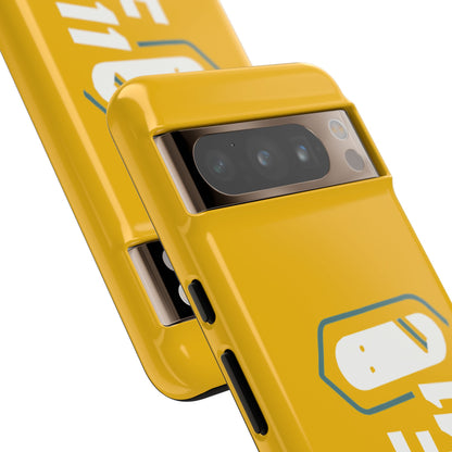 Yellow 'ELF11' Phone Case — Protective Slim Shockproof Cover
