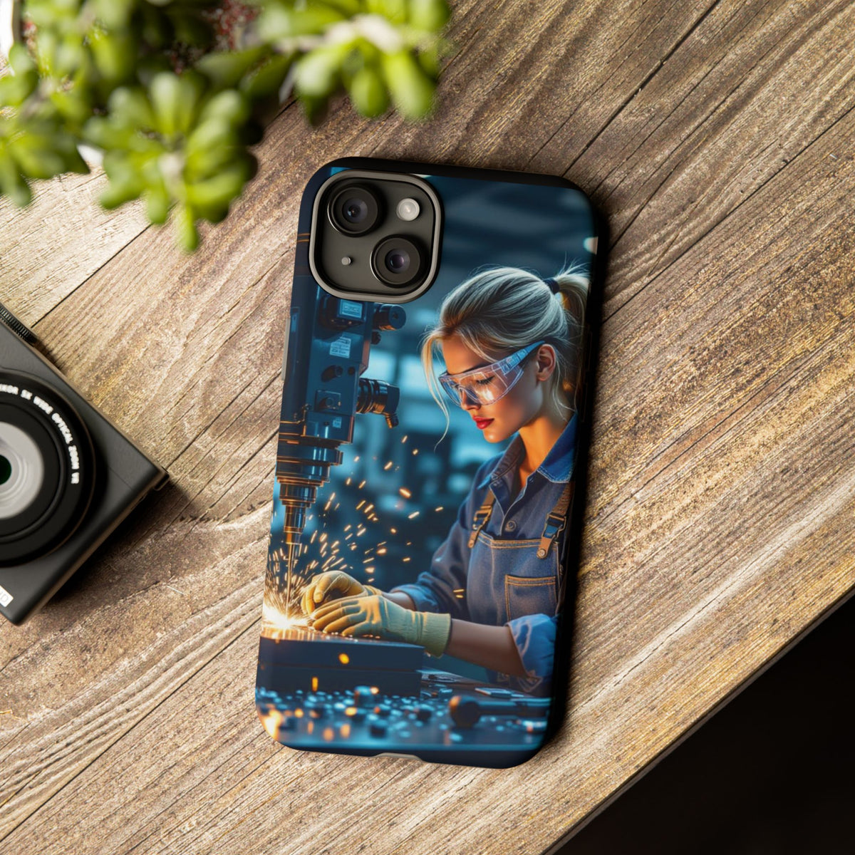 stay strong work environment cell phone case