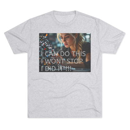 Motivational Unisex Tee - "I Can Do This!" - Inspirational Crew Neck Shirt, Fitness Gift, Everyday Wear, Confidence Booster, Casual Outfit