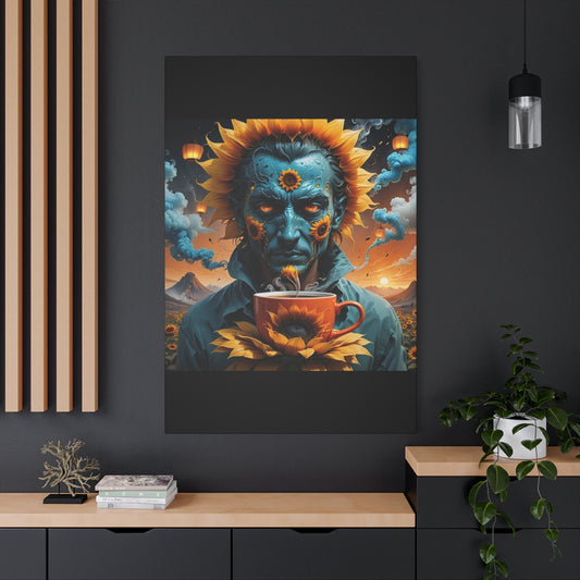 Sunflower Spirit Matte Canvas Art Print, Wall Decor for Home, Colorful Artwork for Coffee Lovers, Unique Gift for Art Enthusiasts, [...]