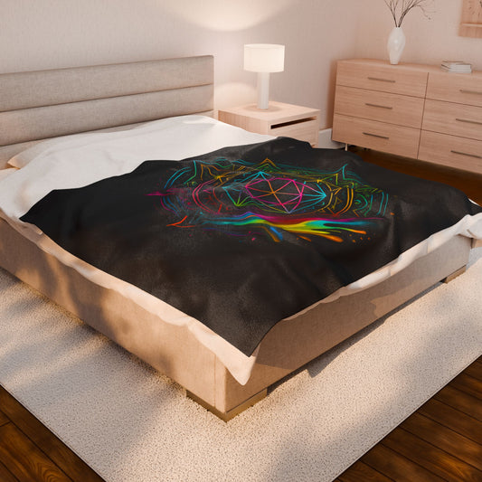 sacred geometry vibrant splash - Cozy Bohemian Decor