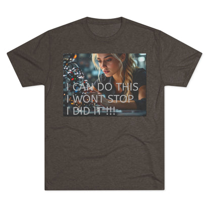 Motivational Unisex Tee - "I Can Do This!" - Inspirational Crew Neck Shirt, Fitness Gift, Everyday Wear, Confidence Booster, Casual Outfit