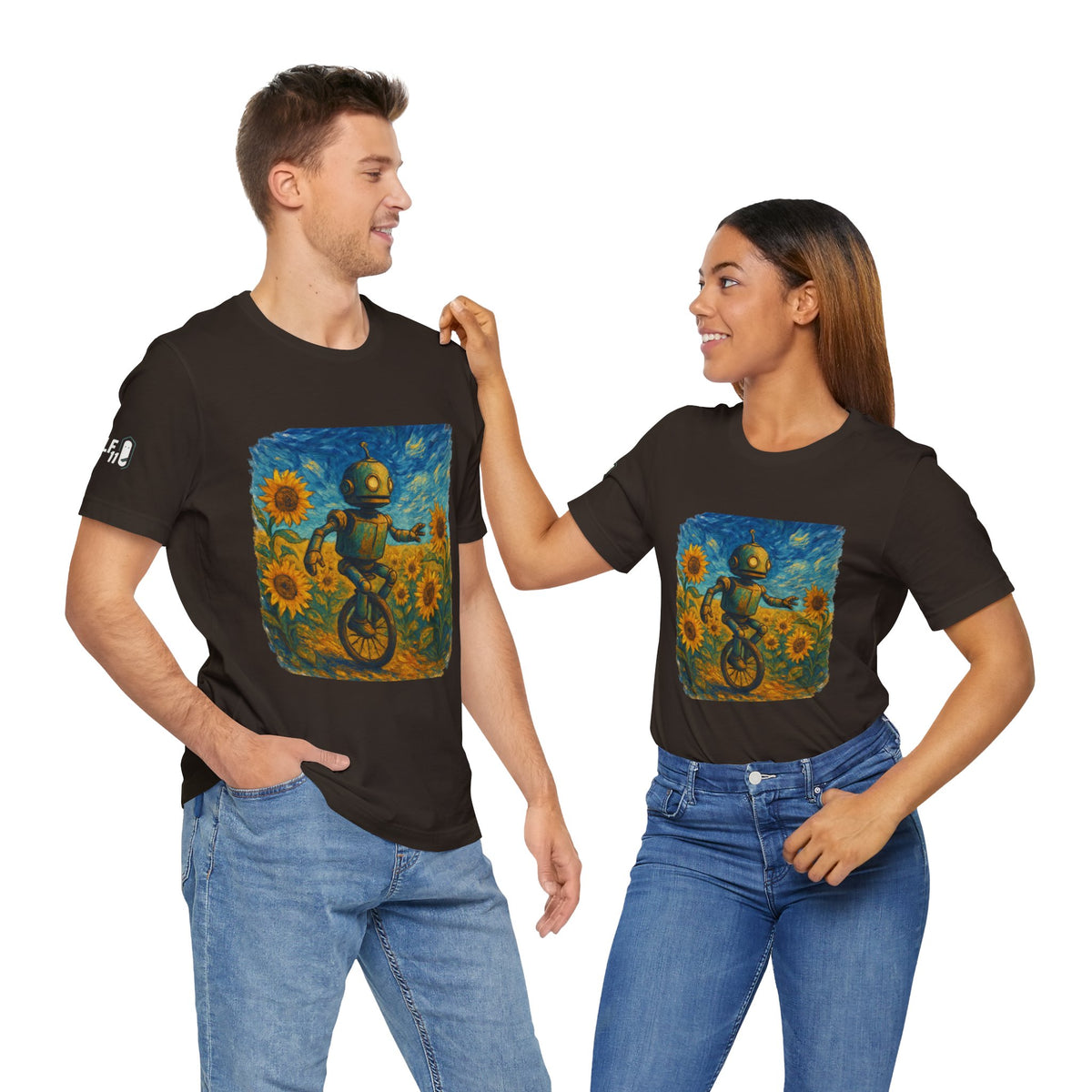 Robot Unicycle Tee
