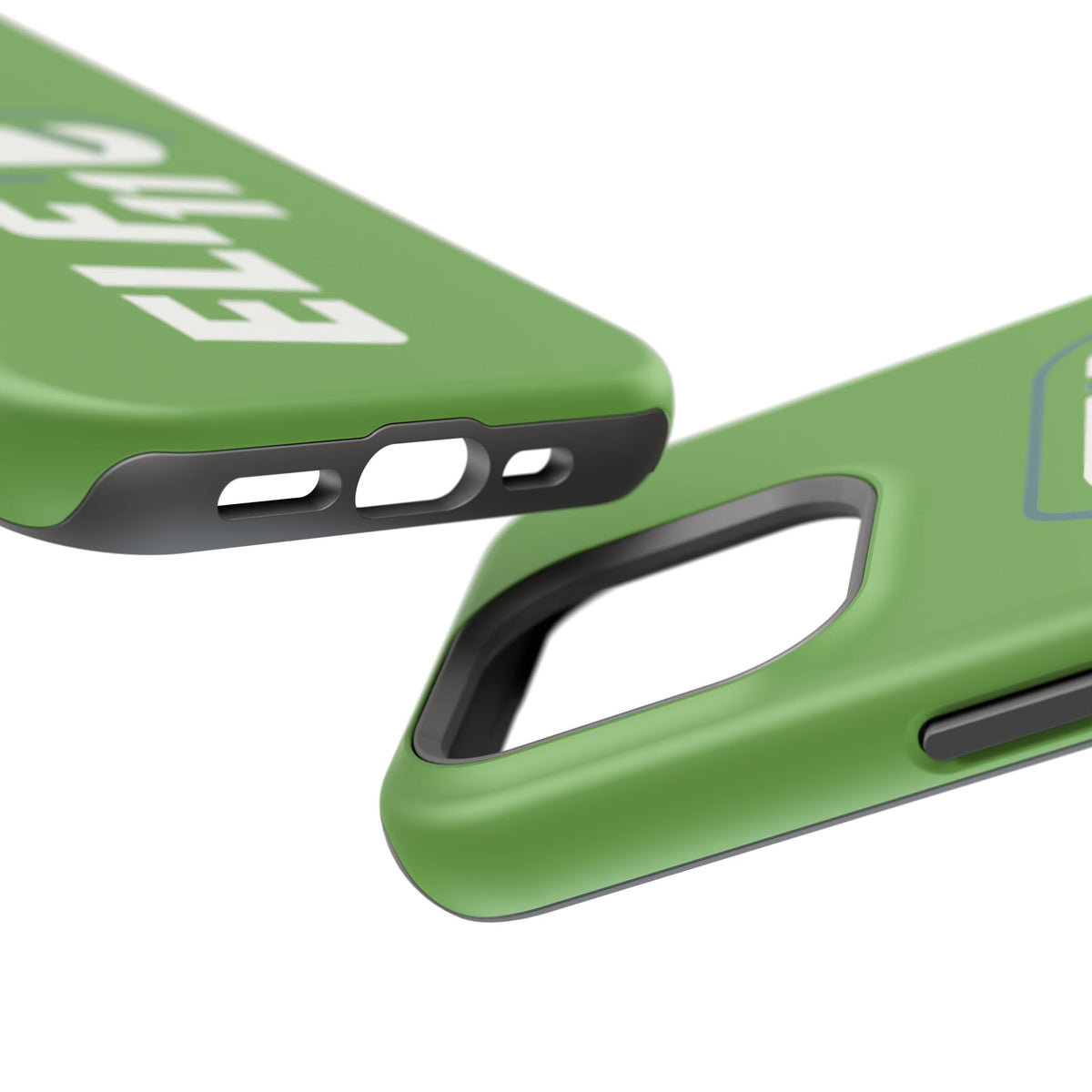 ELF11 Green Impact-Resistant Phone Case — Rugged Shockproof Protective Cover