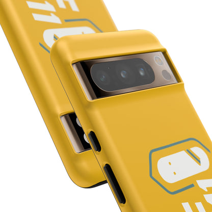 Yellow 'ELF11' Phone Case — Protective Slim Shockproof Cover