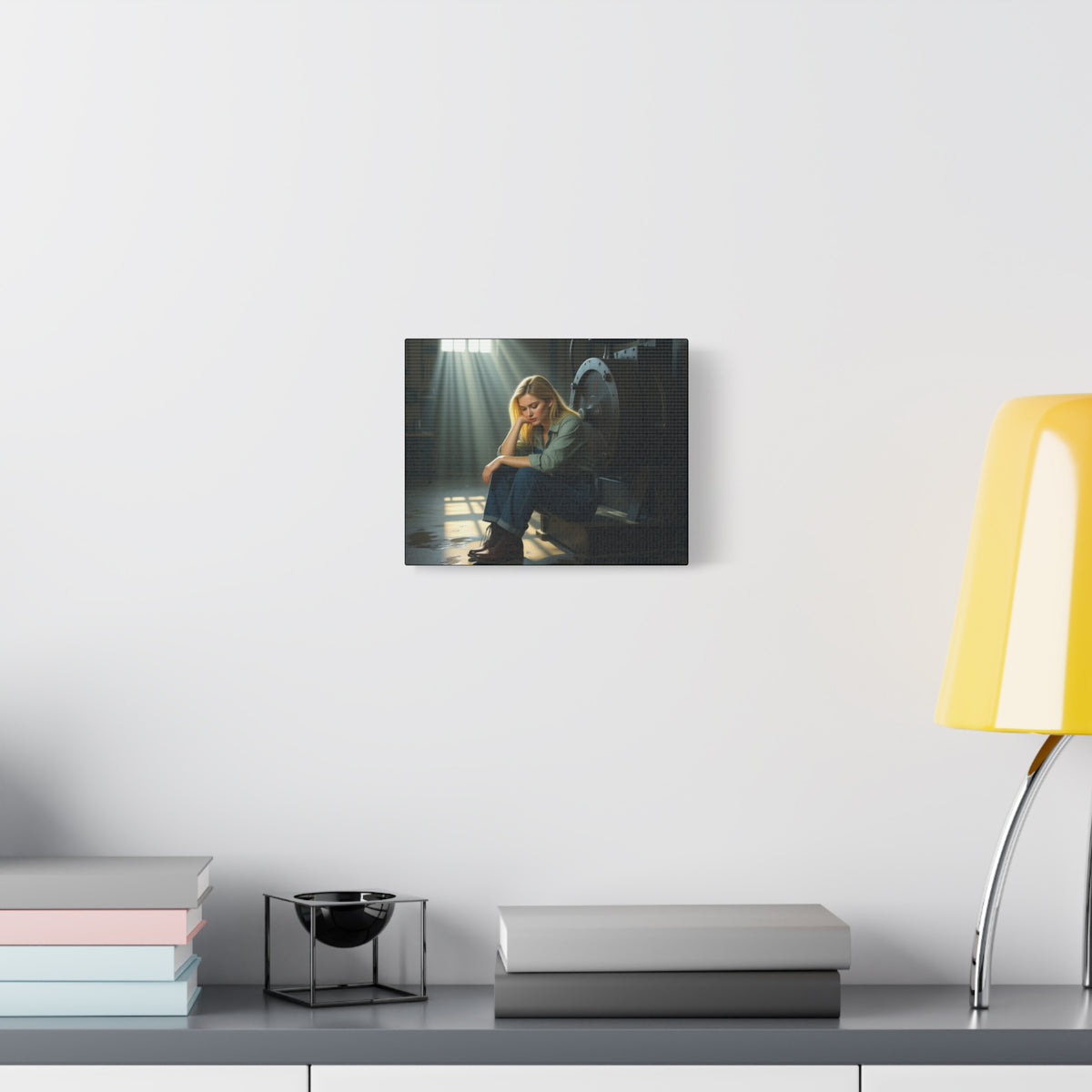 take a break motivation canvas picture