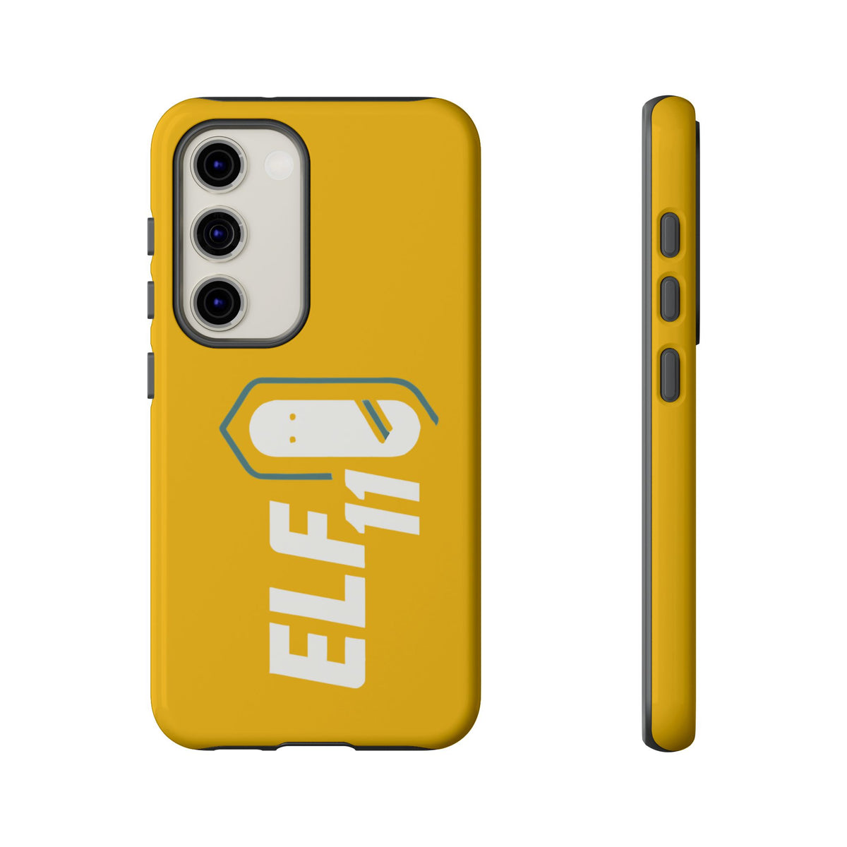 Yellow 'ELF11' Phone Case — Protective Slim Shockproof Cover