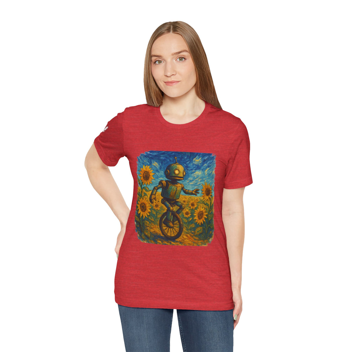 Robot Unicycle Tee