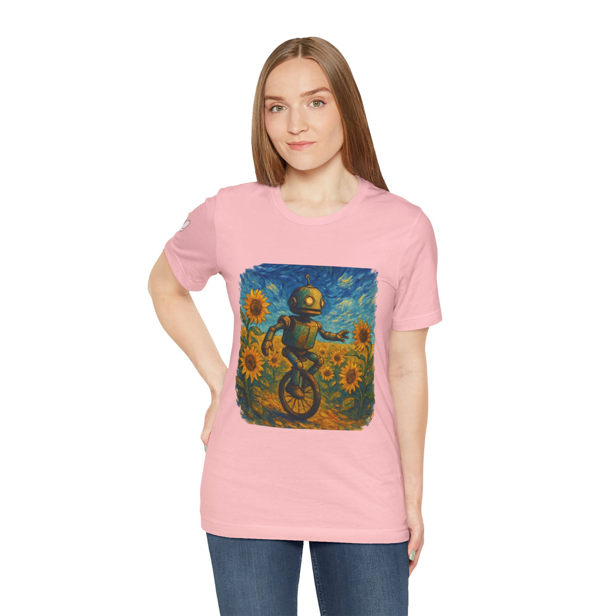 Robot Unicycle Tee