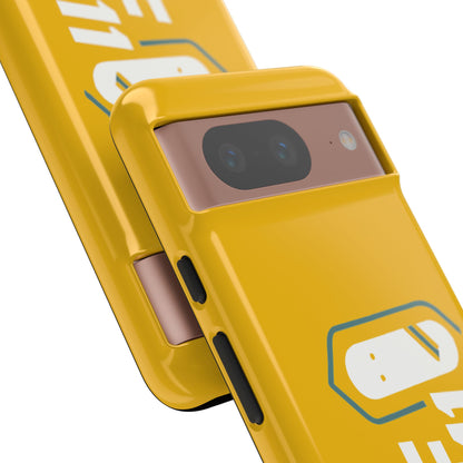 Yellow 'ELF11' Phone Case — Protective Slim Shockproof Cover