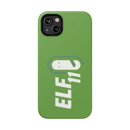 ELF11 Green Impact-Resistant Phone Case — Rugged Shockproof Protective Cover
