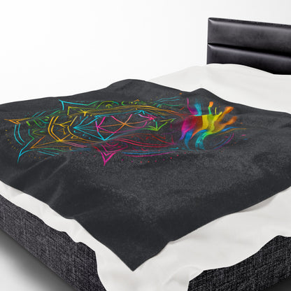 sacred geometry vibrant splash - Cozy Bohemian Decor