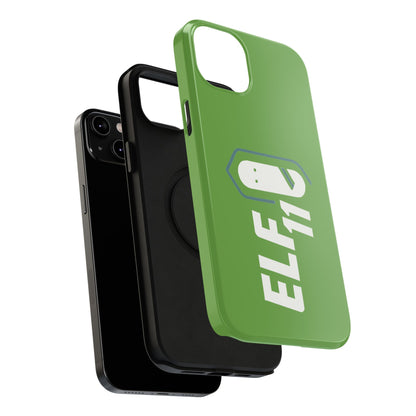 ELF11 Green Impact-Resistant Phone Case — Rugged Shockproof Protective Cover
