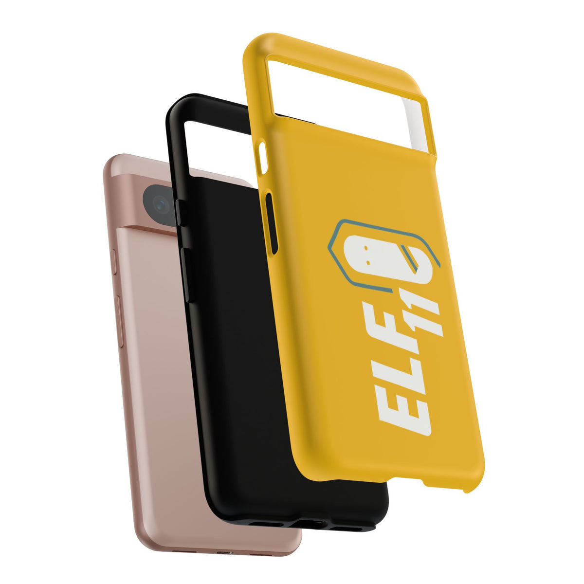 Yellow 'ELF11' Phone Case — Protective Slim Shockproof Cover