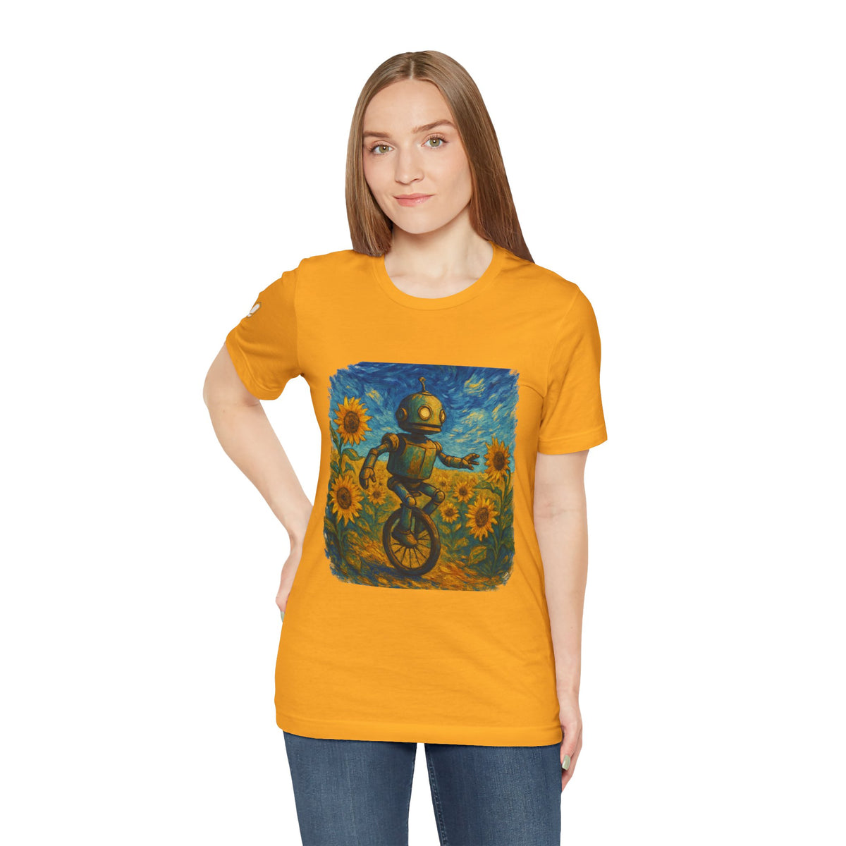Robot Unicycle Tee
