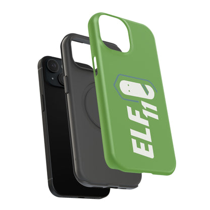 ELF11 Green Impact-Resistant Phone Case — Rugged Shockproof Protective Cover