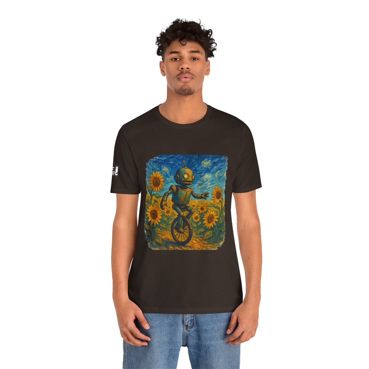 Robot Unicycle Tee