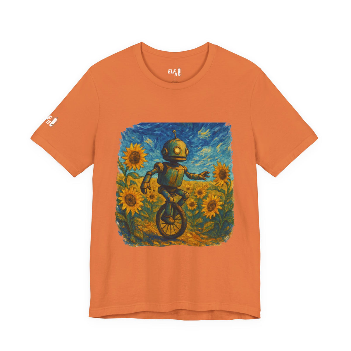 Robot Unicycle Tee